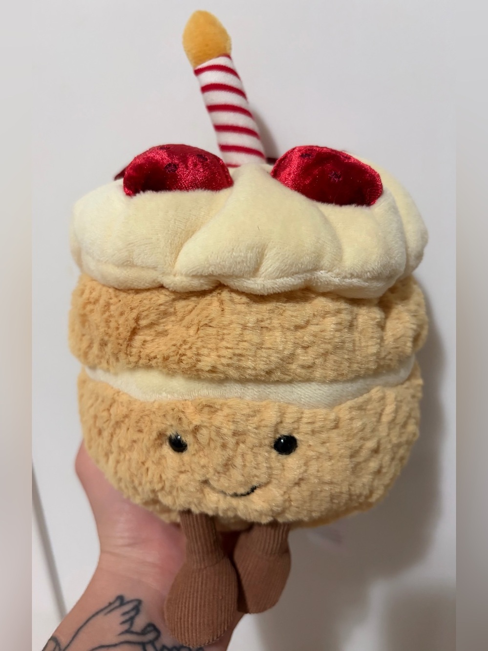 JellyCat amuseables birthday cake BNWT